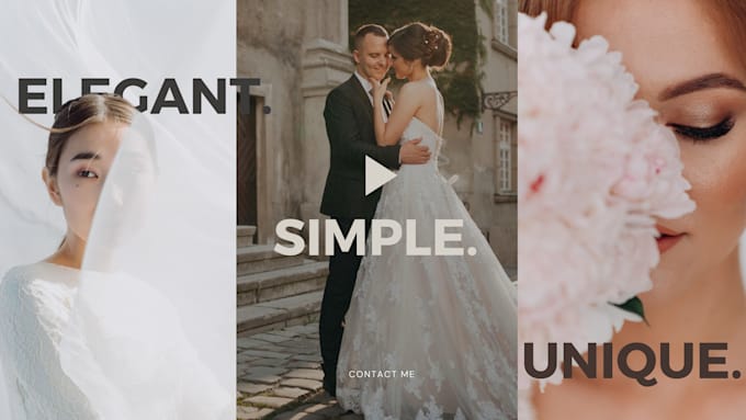 do cinematic wedding video editing