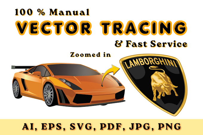 vector trace any image into clean editable vector