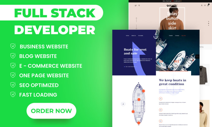 Be your full stack web developer for website development using php ...