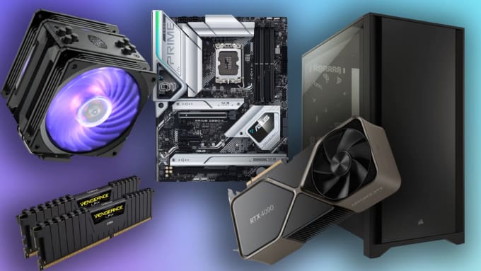 pick parts for your PC according to your budget
