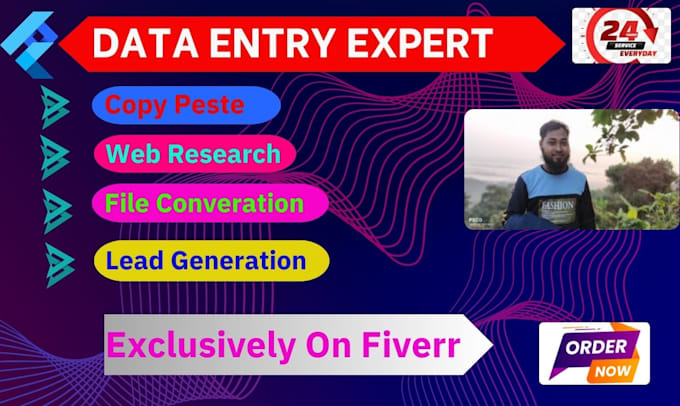 Do professional data entry web research excel data entry copy pest work ...