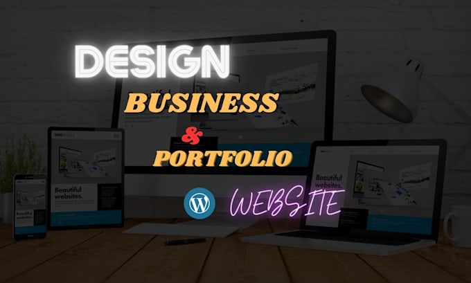 build business website, blog or personal portfolio website