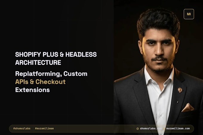 architect your shopify plus systems and custom headless apis