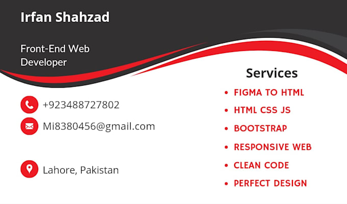 Do web design in html, css, js by Muhammad_irfana | Fiverr