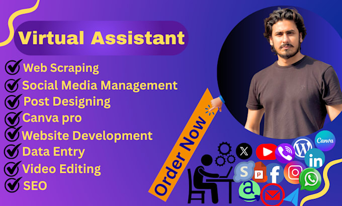 be your full time virtual assistant