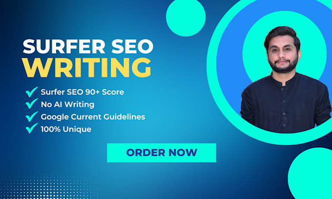 write surfer SEO friendly articles and blog posts