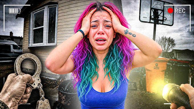 true crime, true crime videos or bodycam editor in dr insanity style