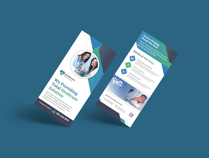 create stunning rack card or dl flyer