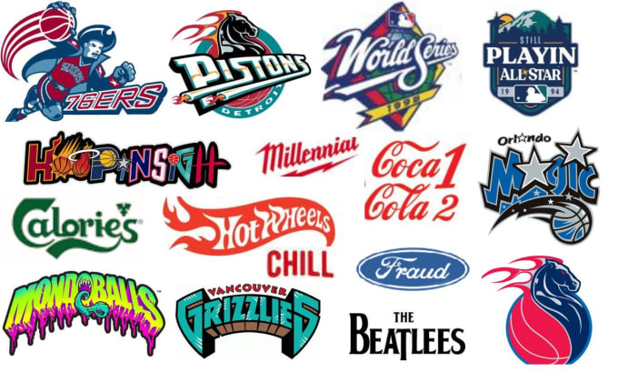 Custom nba, mlb, NFL, nhl, ncaa, parody logo with your name or