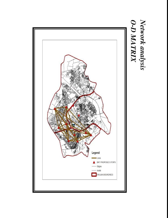 perform any necessary map or gis analysis on arcgis