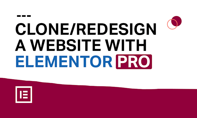 Clone or redesign a wordpress website or a landing page with elementor ...
