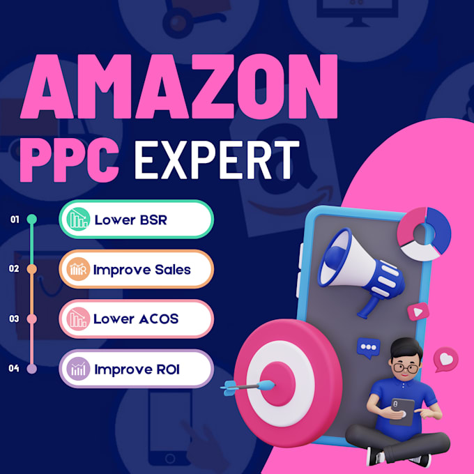 setup, manage and optimize amazon PPC advertising campaigns