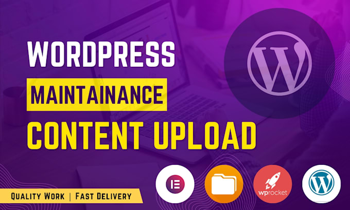 be your wordpress manager or virtual assistant for website maintenance