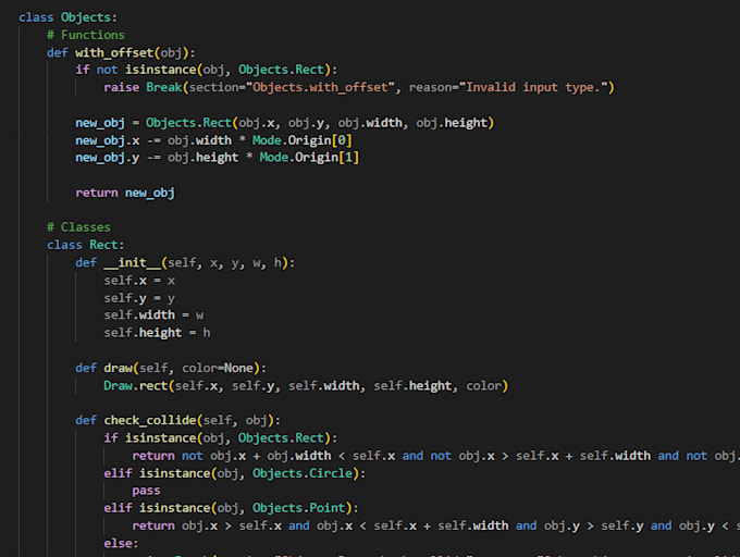 Create you a game using python and pygame by Chig_beef | Fiverr