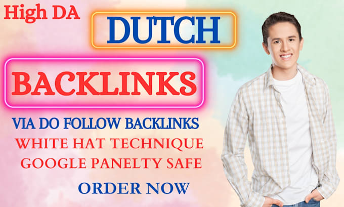 build high da SEO dofollow contextual dutch backlinks