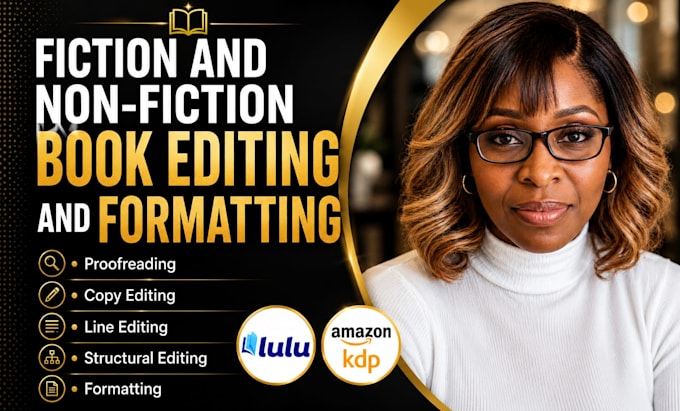do deep fiction and non fiction book editing, proofreading, and formatting