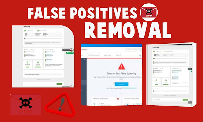 fix false positive remove, malware and website red warning