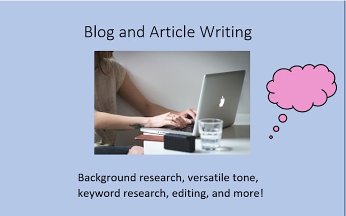 Write engaging blogs and white papers for you by Hannah_ratner | Fiverr
