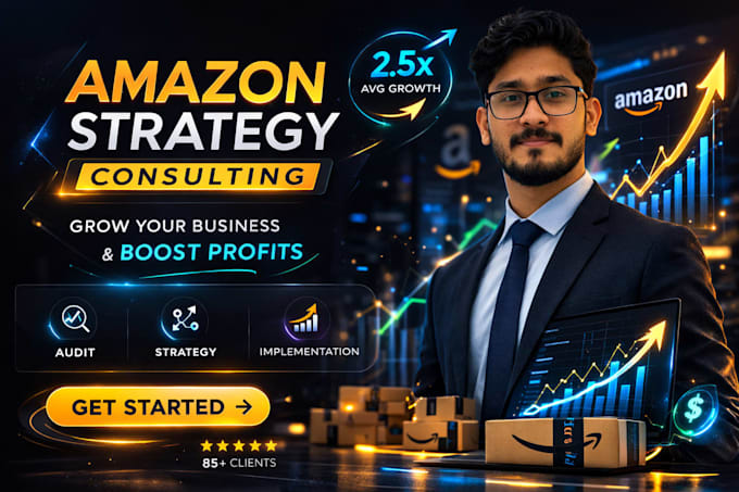 be your amazon fba consultant for growth and profit
