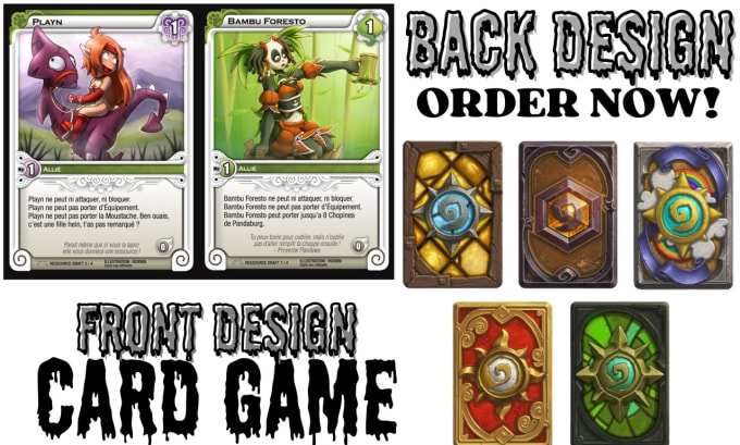 Create online card game and board game, trading card game, tcg by