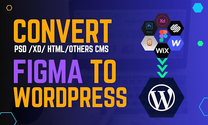 edit wordpress duplicate website, clone website or wix,PSD,xd,figma to wordpress