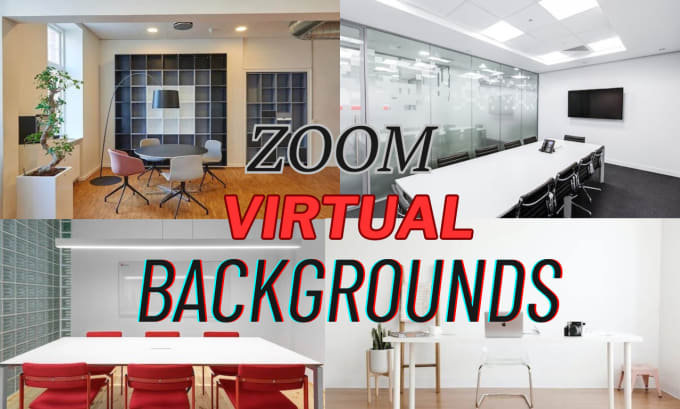 Design office mockups, custom google meet, zoom virtual backgrounds by ...
