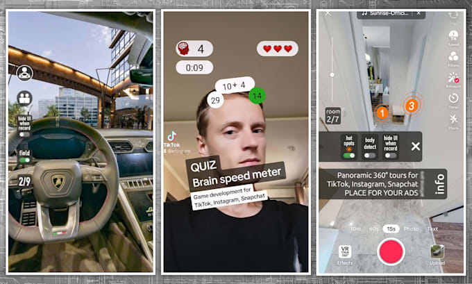 create premium tiktok ar effects in effect house