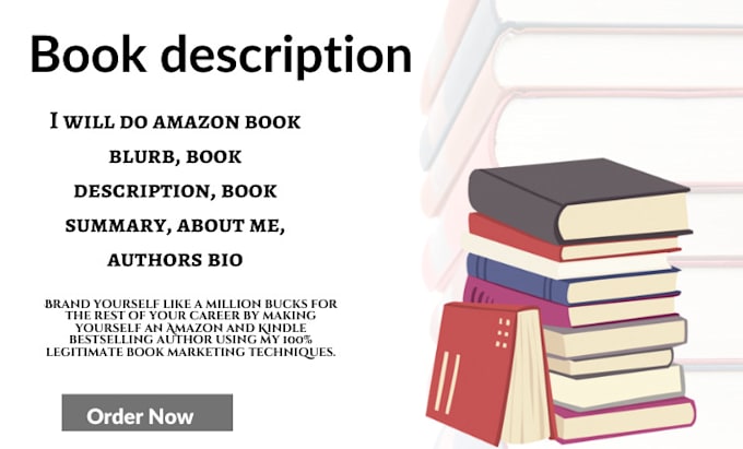 Do amazon book blurb, book description, book summary, about me, authors ...