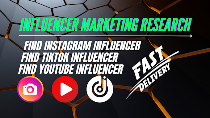 find instagram influencer or tiktok influencers