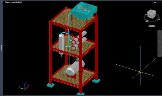 do piping layout, isometrics, steel structure 2d and 3d