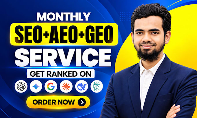 do onpage seo geo aeo and technical for wordpress shopify and wix website