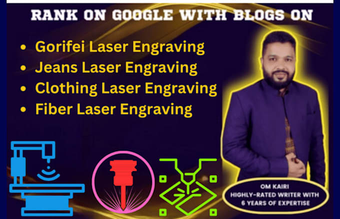 write laser engraving content for gorifei, jeans, and more