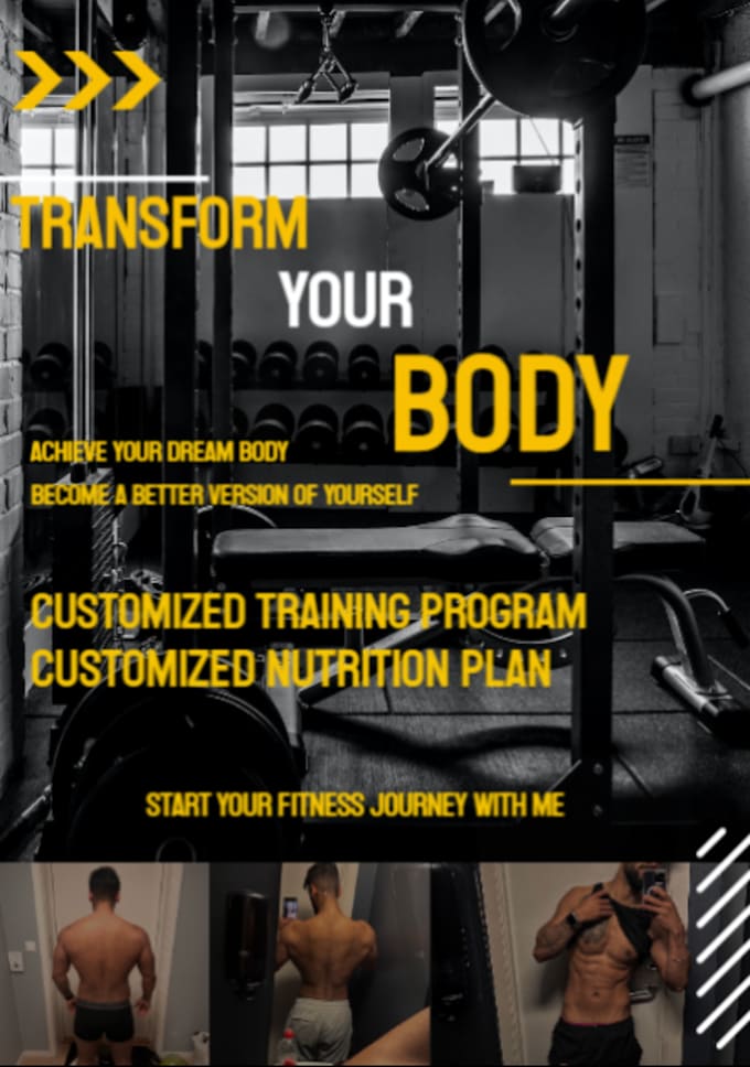 Make a personalized workout and diet plan by Singh_pt | Fiverr