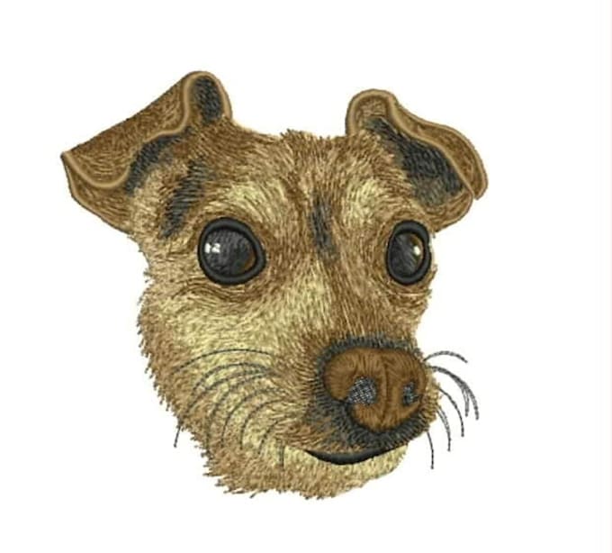 Embroidery logo digitizing line art vector art by Asadali250 Fiverr