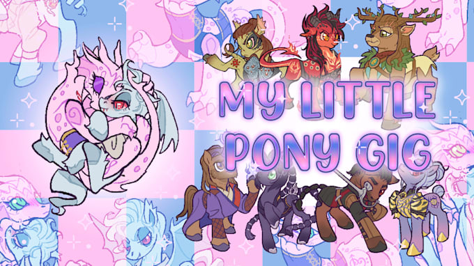 draw your ponisona for you