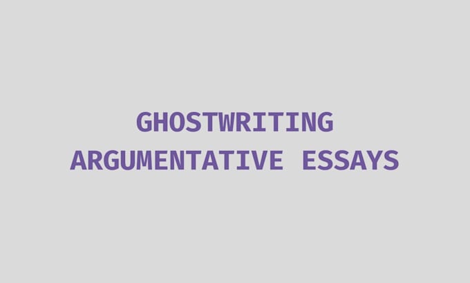 ghostwrite essays for you