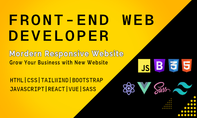 be your frontend developer, reactjs vuejs and sveltejs