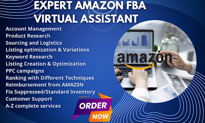 Be your expert amazon fba virtual assistant by Engr_m_atif | Fiverr