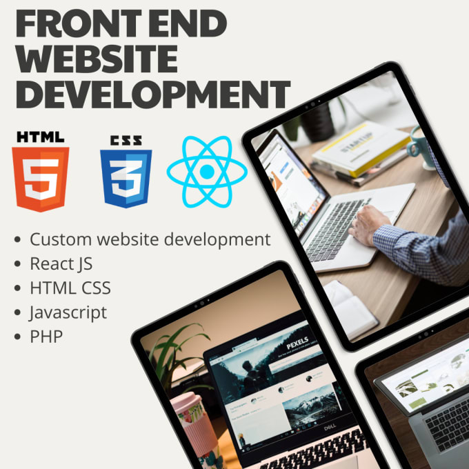 Be your front end web developer using html,css, react by Jacob_mountain ...