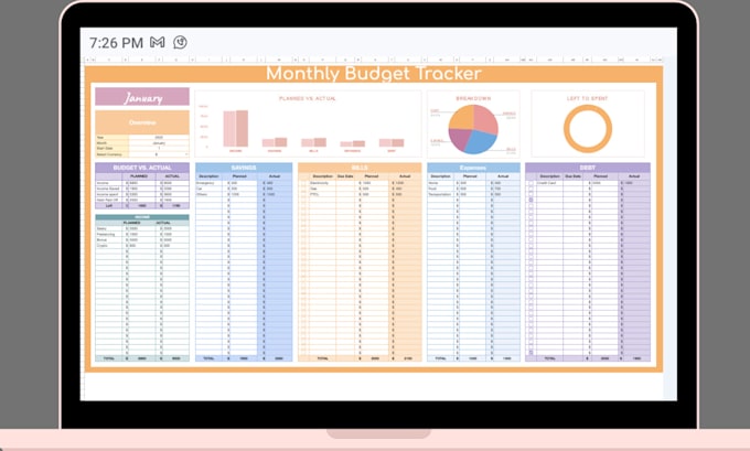 Excel Vorlagendesign