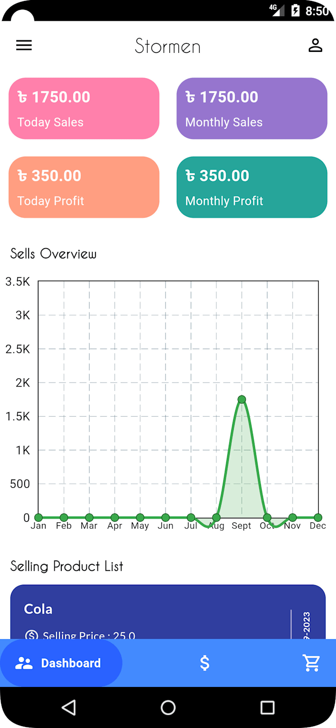 make a store management app