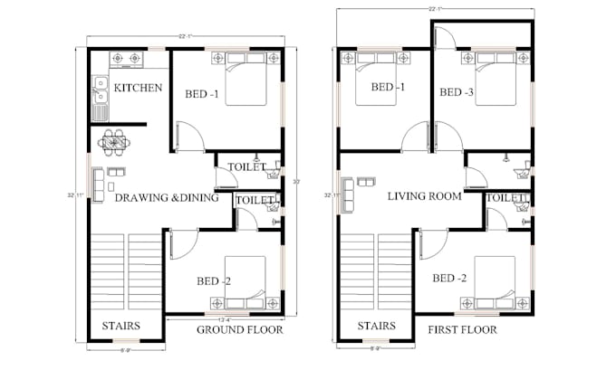 do architectural draftsman for detailed blueprints and floor plans