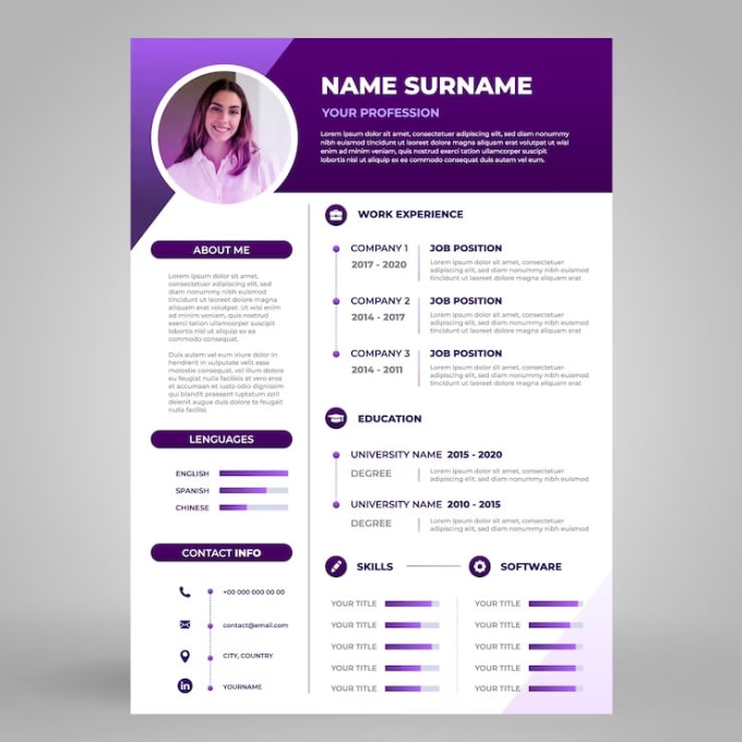 Design Professional Eye Catchy Resume Design And Cv Design By Beenishj Fiverr 9149