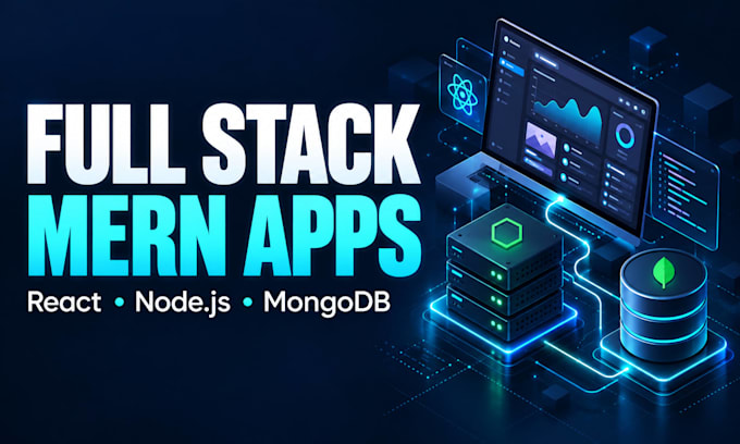 develop a full stack mern web app with react and nodejs