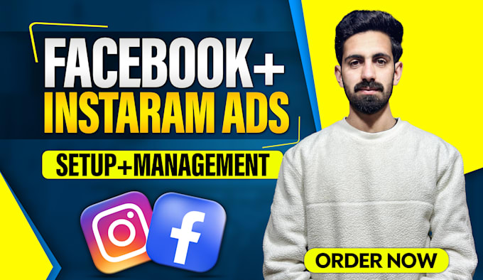setup facebook and instagram ads campaigns, meta ads campaigns