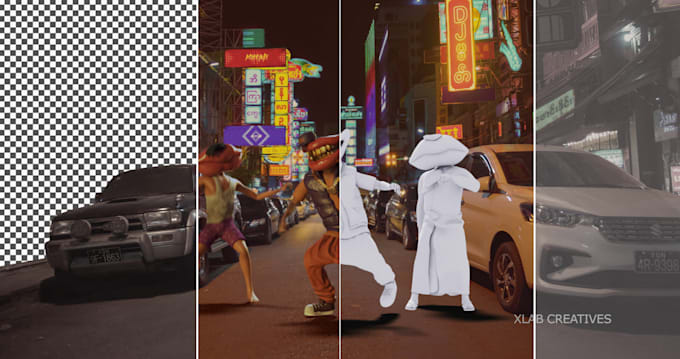 do professional vfx compositing