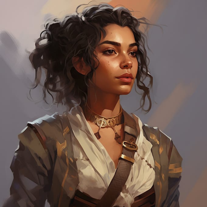 Design d and d character according to your requirement by Reepilla Fiverr