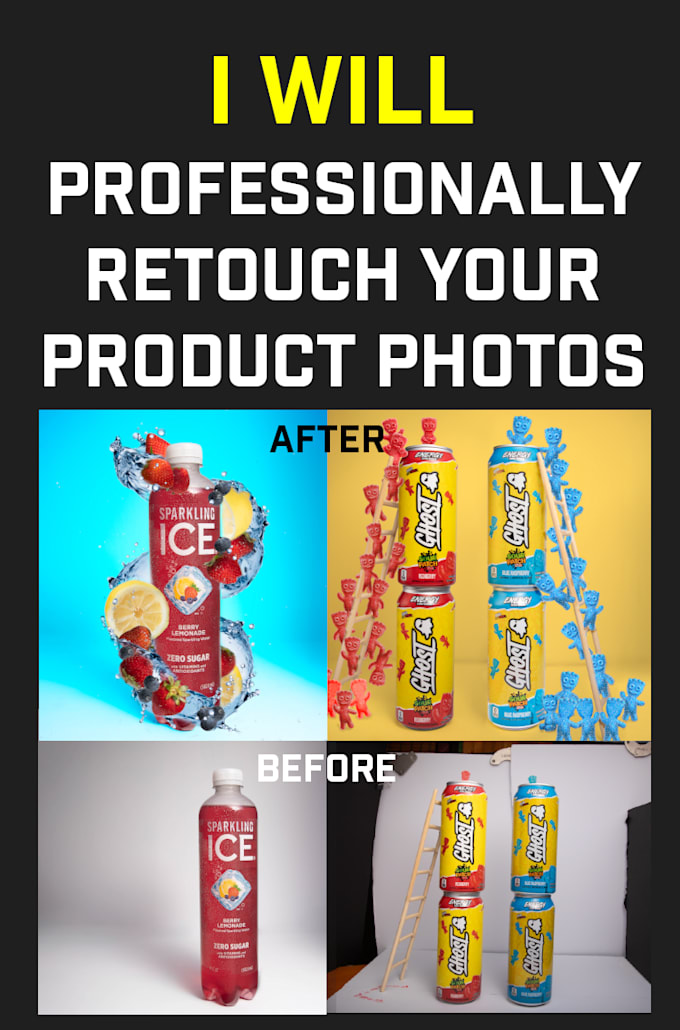retouch your product photos