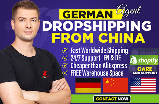 be your professional shopify dropshipping agent in china