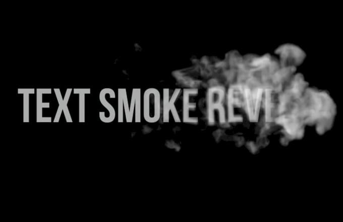 create a video smoke intro